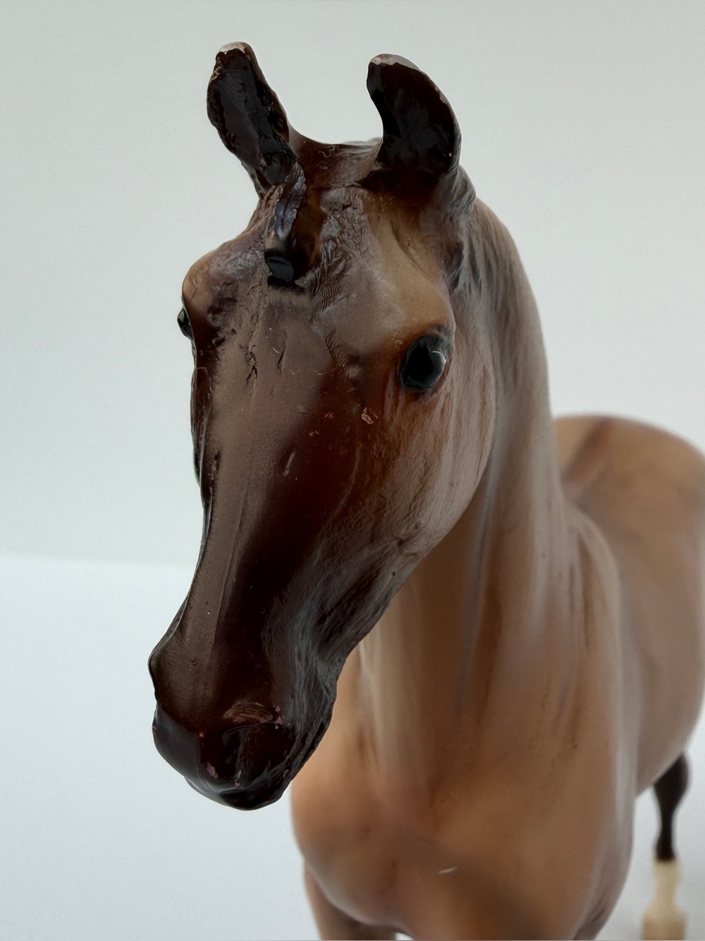Vintage Breyer Light Brown Standing Horse One White Stocking - Picture 7 of 9